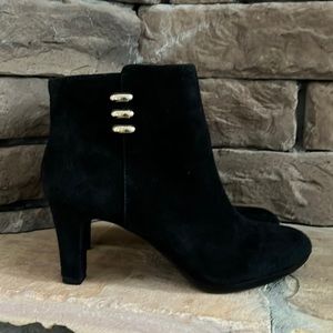 Anne Klein Sondra Ankle Boot / Black / SZ 8.5‎